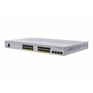 Cisco CBS250-24P-4X-EU Smart 24-port GE, PoE+ 195W CBS250-24P-4X-EU obraz