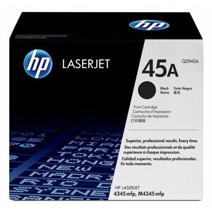 HP 45A Černá originální tonerová kazeta LaserJet Q5945A obraz