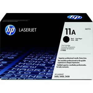 HP 11A Black Original LaserJet Toner Cartridge tonerová Q6511A obraz