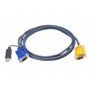 ATEN 2L-5202UP KVM kabel Černá 1, 8 m 2L-5202UP obraz