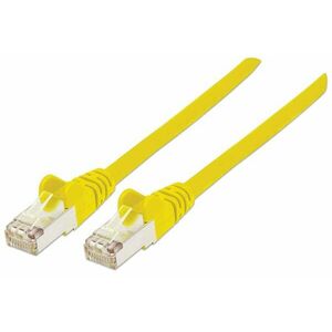 Network Patch Cable - Cat7 Cable/Cat6A Plugs - 5m - Yellow - 740951 obraz