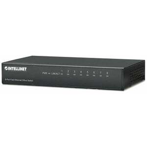 Intellinet 8-Port Fast Ethernet Office Switch Fast Ethernet 523318 obraz