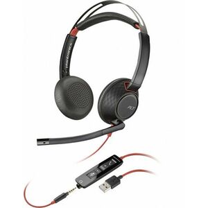 POLY Blackwire 5220 Stereo USB-A Headset (Bulk) Sluchátka s 80R97A6 obraz