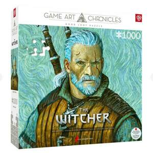 Good Loot Puzzle Game Art Chronicles The Witcher Geralt & Vincent van Gogh puzzle 1000 pcs obraz