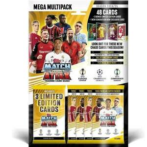 Fotbalové karty Topps Match Attax TCG 2024/25 UCC Mega Multipack obraz