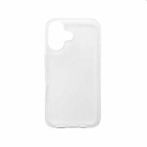 MobilNET Silicone case for Apple iPhone 16 Plus, transparent obraz