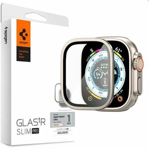 Spigen ochranné sklo Glas.tR Slim Pro pro Apple Watch Ultra, titanium obraz