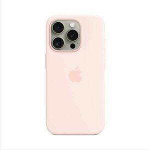 Apple iPhone 15 Pro Max Silicone Case with MagSafe - Light Pink obraz