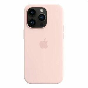 Apple iPhone 14 Pro Silicone Case with MagSafe, chalk pink obraz