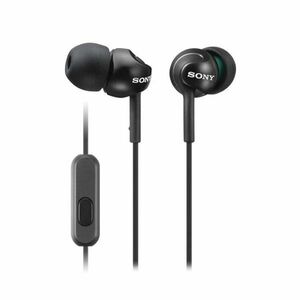 Sony MDR-EX110AP s handsfree, black obraz