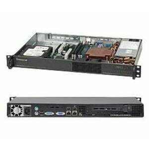 Supermicro SuperChassis 510-203B Skříň Černá 200 W CSE-510-203B obraz