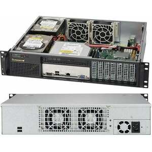 Supermicro SuperChassis 523L-505B 2U Černá 500 W CSE-523L-505B obraz