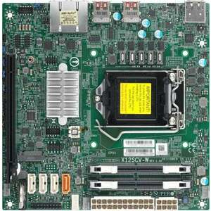 Supermicro MBD-X12SCV-W-B [NR]X12SCV-W, Mini ITX, Comet MBD-X12SCV-W-B obraz