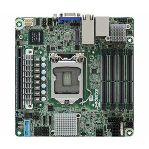 ASRock E3C256D4I-2T, 1xSKT LGA1200, Intel E-2300, C256 E3C256D4I-2T obraz