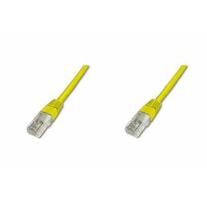 Digitus CAT 5e U-UTP 1.5m síťový kabel Žlutá 1, 5 m DK-1512-015/Y obraz