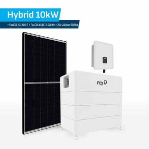 Set Hybrid 10kW + FoxESS Inverter H3-10.0-E + FOX_10KW_BAT_11KWH_500Wp obraz