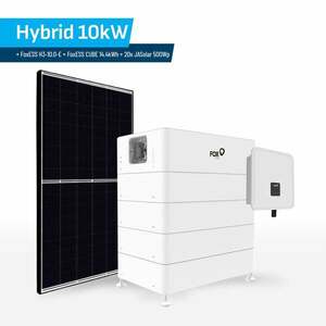 Set Hybrid 10kW + FoxESS Inverter H3-10.0-E + FOX_10KW_BAT_14KWH_500Wp obraz