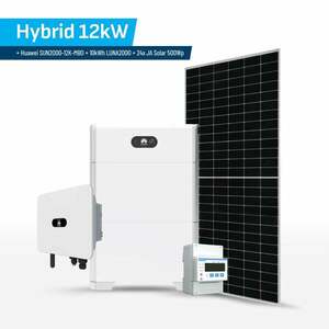 Set Hybrid 12kW + Huawei SUN2000-12K-MB0 + HUA_12KW_BAT_10KWH_500Wp obraz