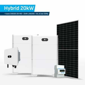 Set Hybrid 20kW + Huawei SUN2000-20K-MB0 + HUA_20KW_BAT_20KWH_500Wp obraz