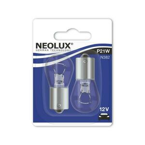 NEOLUX P21W 12V 21W BA15s 2ks blistr N382-02B obraz