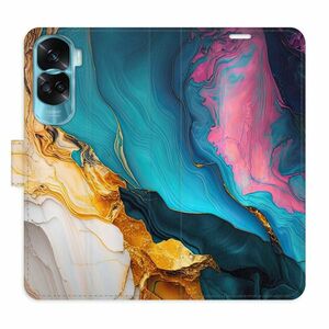 Flipové pouzdro iSaprio - Colourful Marble - Honor 90 Lite 5G obraz