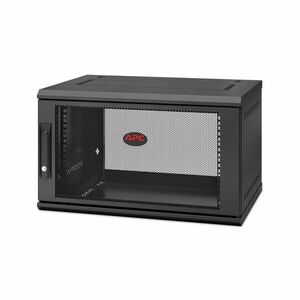 NetShelter WX 6U Single Hinged Wall-mount Enclosure 400mm AR106SH4 obraz