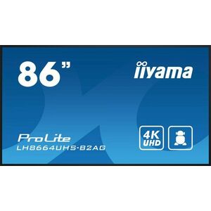 iiyama LH8664UHS-B2AG sdělovací displej Plochá LH8664UHS-B2AG obraz