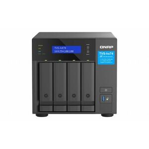 QNAP TVS-H474 NAS Tower Intel® Pentium® G7400 8 GB TVS-h474-PT-8G obraz