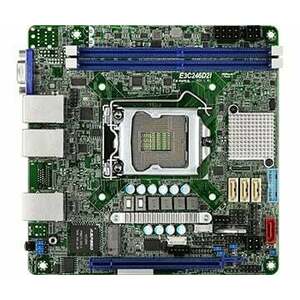 ASRock E3C246D2I, 1xSKT LGA1151, Intel E-2000, C246, 2xDIMM E3C246D2I obraz