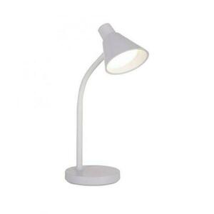 PAUL NEUHAUS JUST LIGHT LED stolní lampa bílá s vypínačem flexibilní na psací stůl 3000K LD 11248-16 obraz