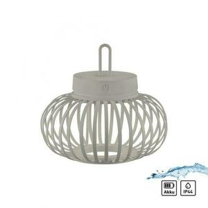 PAUL NEUHAUS JUST LIGHT LED stolní lampa průměr 25cm moblní na baterie USB IP44 stmívatelné dotykem 2700K LD 19303-40 obraz