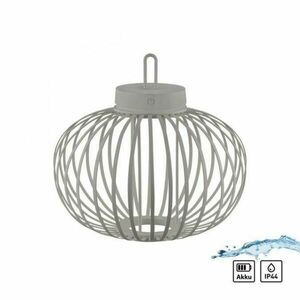 PAUL NEUHAUS JUST LIGHT LED stolní lampa průměr 36cm moblní na baterie USB IP44 stmívatelné dotykem 2700K LD 19304-40 obraz