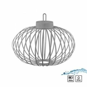 PAUL NEUHAUS JUST LIGHT LED stolní lampa průměr 46cm moblní na baterie USB IP44 stmívatelné dotykem 2700K LD 19305-40 obraz