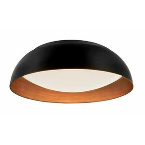 Nova Luce Designové LED svítidlo Landon v černo měděném tónu - pr. 600 x 170 mm, 40 W, bez závěsu, černo-měděná NV 86008 obraz