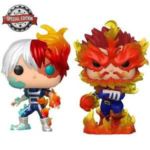 POP! Animation: Shoto Todoroki & Endeavor (My Hero Academia) Special Editon 2 Pack obraz