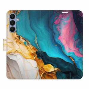 Flipové pouzdro iSaprio - Colourful Marble - Samsung Galaxy A25 5G obraz