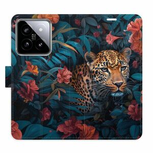 Flipové pouzdro iSaprio - Flower Jaguar 02 - Xiaomi 14 obraz