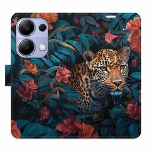 Flipové pouzdro iSaprio - Flower Jaguar 02 - Xiaomi Redmi Note 13 Pro obraz