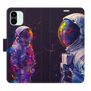 Flipové pouzdro iSaprio - Neon Astronaut 02 - Xiaomi Redmi A1 / A2 obraz