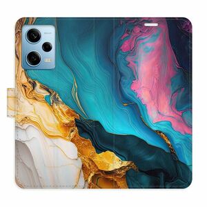 Flipové pouzdro iSaprio - Colourful Marble - Xiaomi Redmi Note 12 Pro 5G / Poco X5 Pro 5G obraz