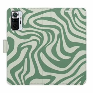 Flipové pouzdro iSaprio - Zebra Green 02 - Xiaomi Redmi Note 10 Pro obraz