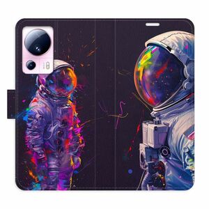 Flipové pouzdro iSaprio - Neon Astronaut 02 - Xiaomi 13 Lite obraz