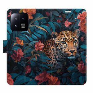 Flipové pouzdro iSaprio - Flower Jaguar 02 - Xiaomi 13 obraz