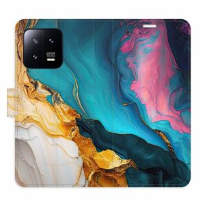 Flipové pouzdro iSaprio - Colourful Marble - Xiaomi 13 obraz