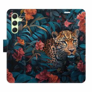 Flipové pouzdro iSaprio - Flower Jaguar 02 - Samsung Galaxy A54 5G obraz