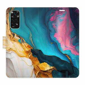 Flipové pouzdro iSaprio - Colourful Marble - Xiaomi Redmi Note 11 / Note 11S obraz