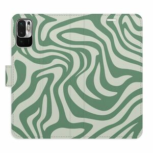 Flipové pouzdro iSaprio - Zebra Green 02 - Xiaomi Redmi Note 10 5G obraz