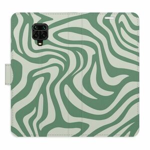 Flipové pouzdro iSaprio - Zebra Green 02 - Xiaomi Redmi Note 9 Pro / Note 9S obraz