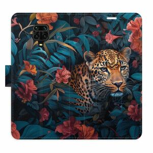 Flipové pouzdro iSaprio - Flower Jaguar 02 - Xiaomi Redmi Note 9 Pro / Note 9S obraz