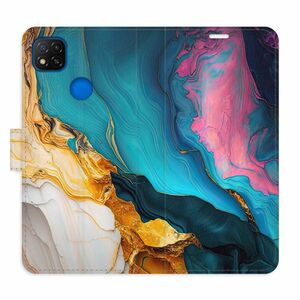 Flipové pouzdro iSaprio - Colourful Marble - Xiaomi Redmi 9C obraz